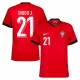 Maillot Portugal Diogo J. 21 Homme Domicile Euro 2024