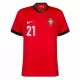 Maillot Portugal Diogo J. 21 Homme Domicile Euro 2024