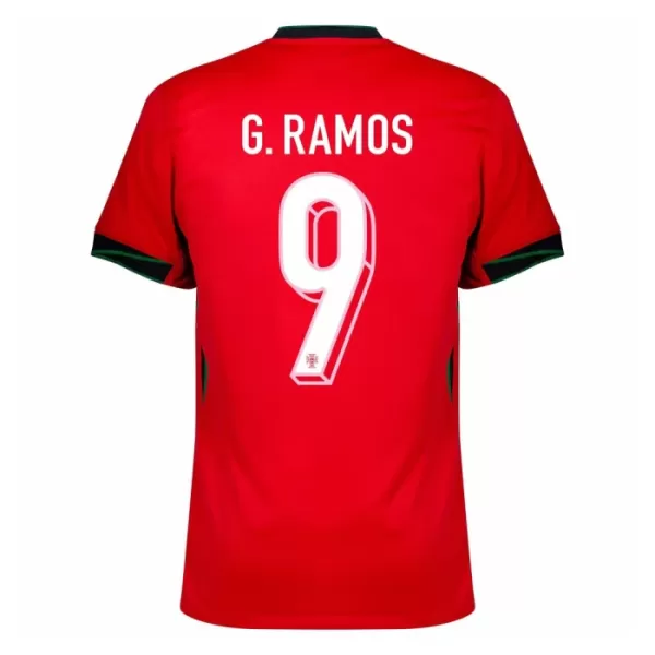 Maillot Portugal G. Ramos 9 Homme Domicile Euro 2024