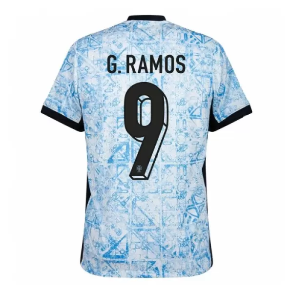 Maillot Portugal G. Ramos 9 Homme Extérieur Euro 2024