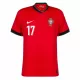 Maillot Portugal R. Leao 17 Homme Domicile Euro 2024