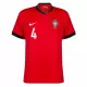 Maillot Portugal Ruben Dias 4 Homme Domicile Euro 2024