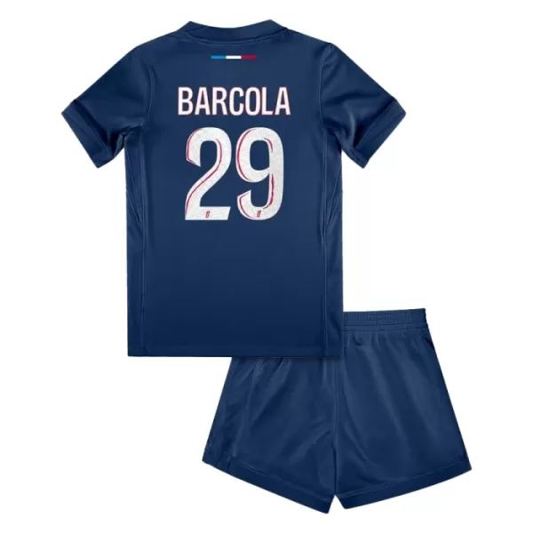 Maillot Paris Saint-Germain Bradley Barcola 29 Enfant Domicile 2024-25