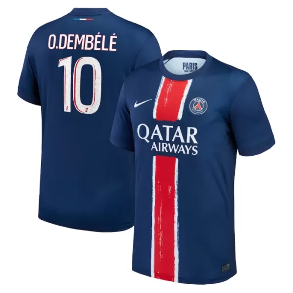 Maillot Paris Saint-Germain Dembele 10 Homme Domicile 2024-25