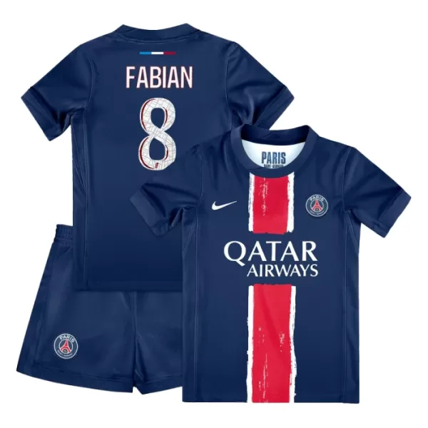 Maillot Paris Saint-Germain Fabian Ruiz 8 Enfant Domicile 2024-25