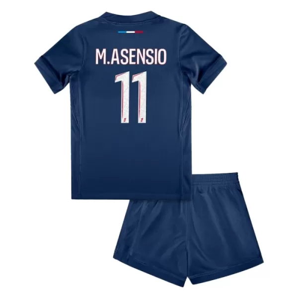 Maillot Paris Saint-Germain Marco Asensio 11 Enfant Domicile 2024-25