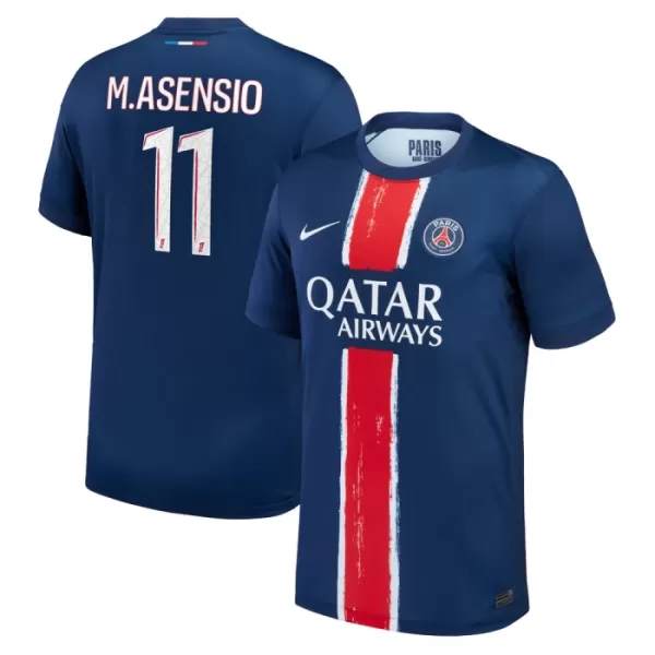 Maillot Paris Saint-Germain Marco Asensio 11 Homme Domicile 2024-25