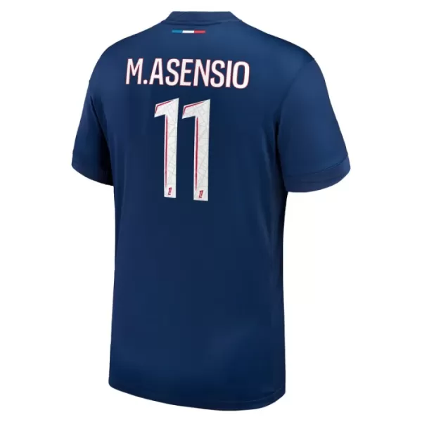 Maillot Paris Saint-Germain Marco Asensio 11 Homme Domicile 2024-25