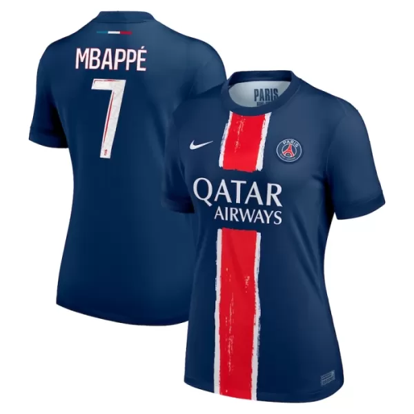 Maillot Paris Saint-Germain Mbappé 7 Femme Domicile 2024-25