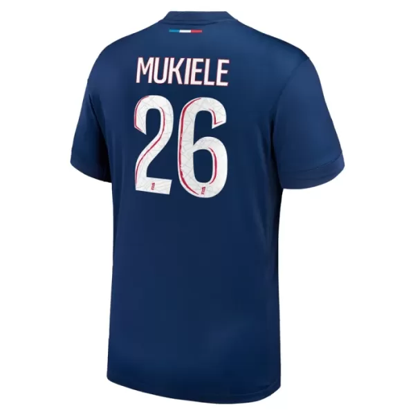 Maillot Paris Saint-Germain Nordi Mukiele 26 Homme Domicile 2024-25