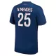 Maillot Paris Saint-Germain Nuno Mendes 25 Homme Domicile 2024-25