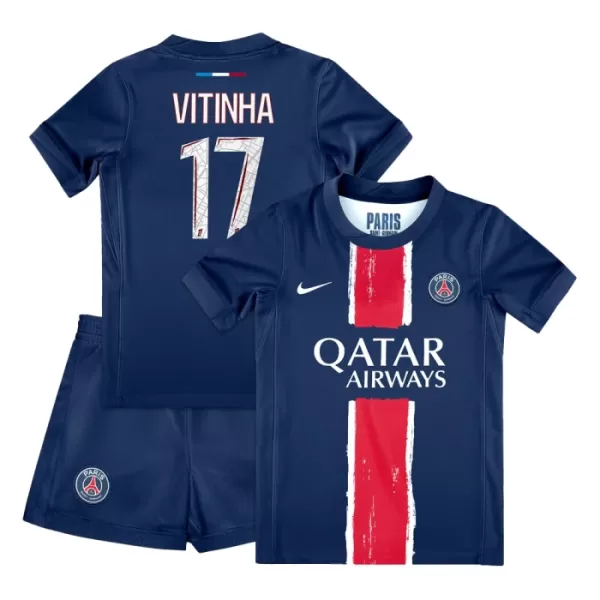 Maillot Paris Saint-Germain Vitinha 17 Enfant Domicile 2024-25