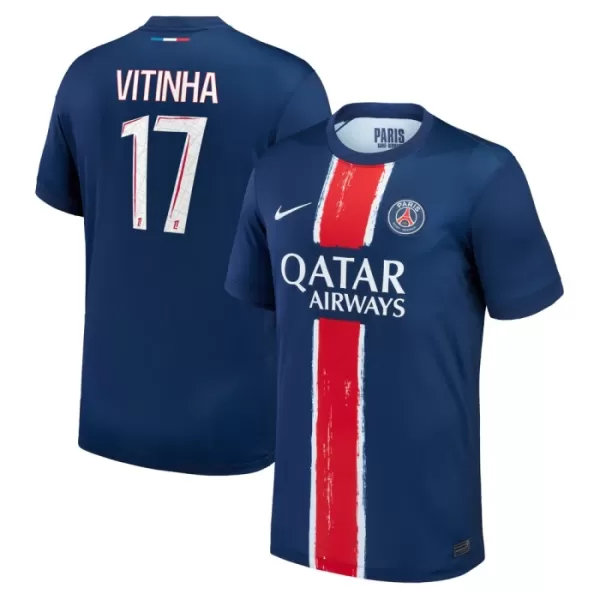 Maillot Paris Saint-Germain Vitinha 17 Homme Domicile 2024-25