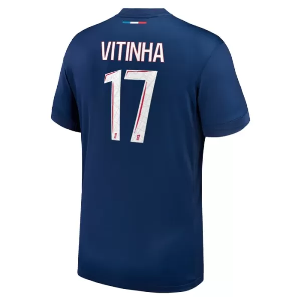 Maillot Paris Saint-Germain Vitinha 17 Homme Domicile 2024-25