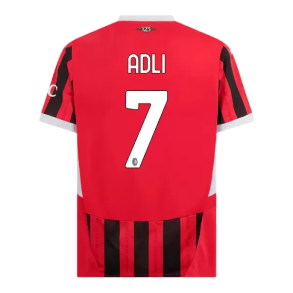 Maillot AC Milan Adli 7 Enfant Domicile 2024-25