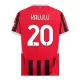 Maillot AC Milan Kalulu 20 Enfant Domicile 2024-25