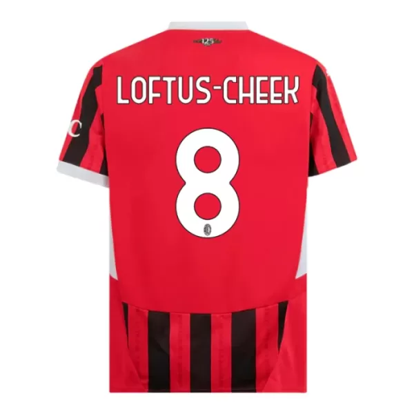 Maillot AC Milan Loftus-Cheek 8 Homme Domicile 2024-25