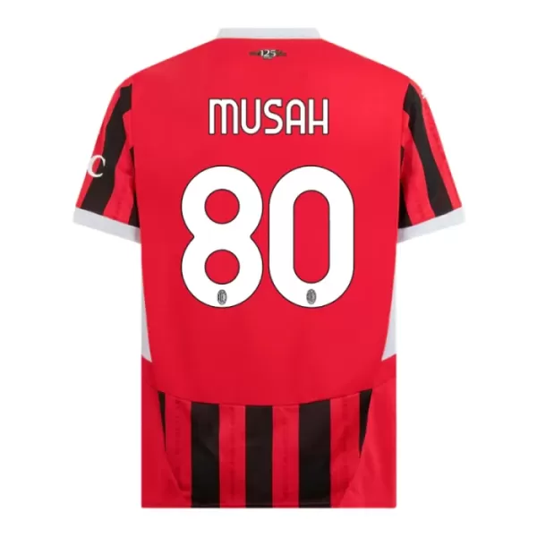 Maillot AC Milan Musah 80 Homme Domicile 2024-25