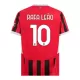 Maillot AC Milan Rafael Leao 10 Enfant Domicile 2024-25