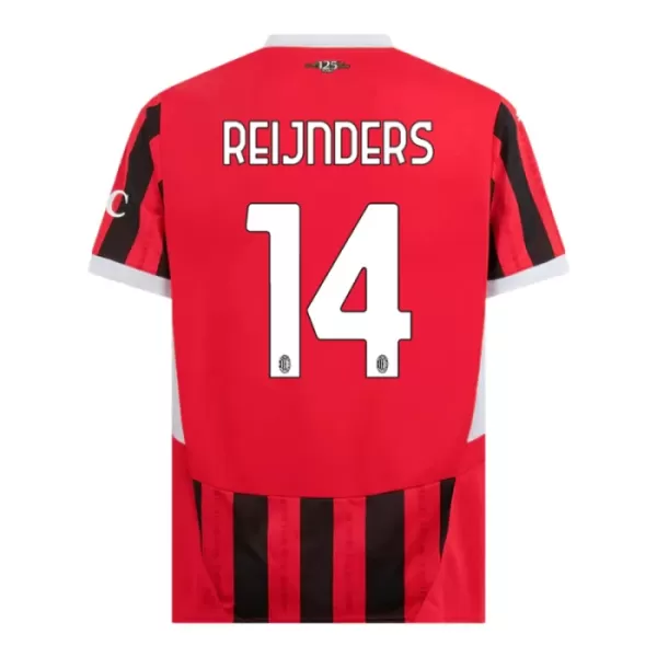 Maillot AC Milan Reijnders 14 Homme Domicile 2024-25