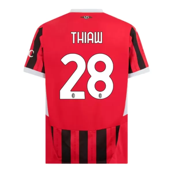 Maillot AC Milan Thiaw 28 Homme Domicile 2024-25