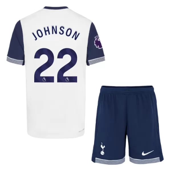 Maillot Tottenham Hotspur Johnson 22 Enfant Domicile 2024-25