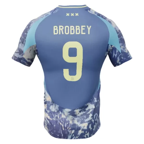 Maillot Ajax Amsterdam Brian Brobbey 9 Enfant Extérieur 2024-25