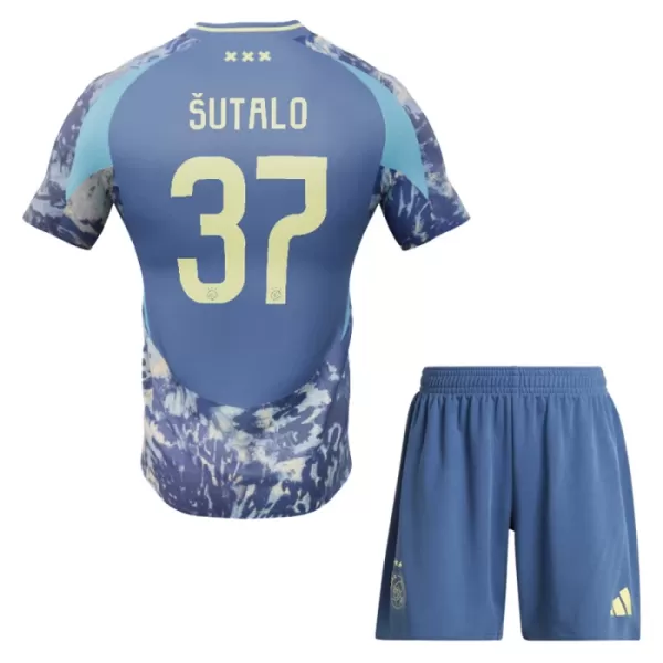 Maillot Ajax Amsterdam Josip Sutalo 37 Enfant Extérieur 2024-25