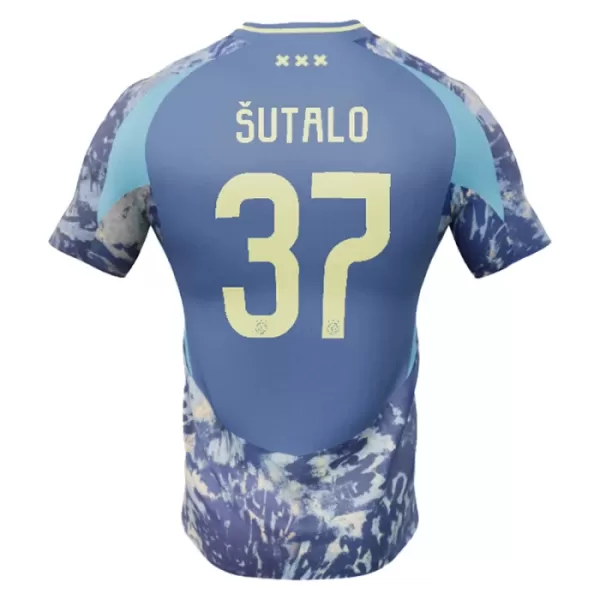 Maillot Ajax Amsterdam Josip Sutalo 37 Enfant Extérieur 2024-25