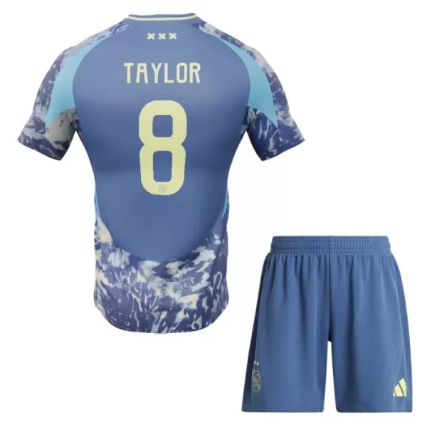 Maillot Ajax Amsterdam Kenneth Taylor 8 Enfant Extérieur 2024-25