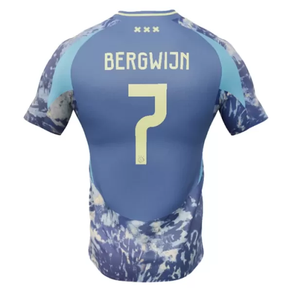 Maillot Ajax Amsterdam Steven Bergwijn 7 Homme Extérieur 2024-25