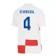 Maillot Croatie Gvardiol 4 Homme Domicile Euro 2024