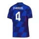 Maillot Croatie Gvardiol 4 Homme Extérieur Euro 2024