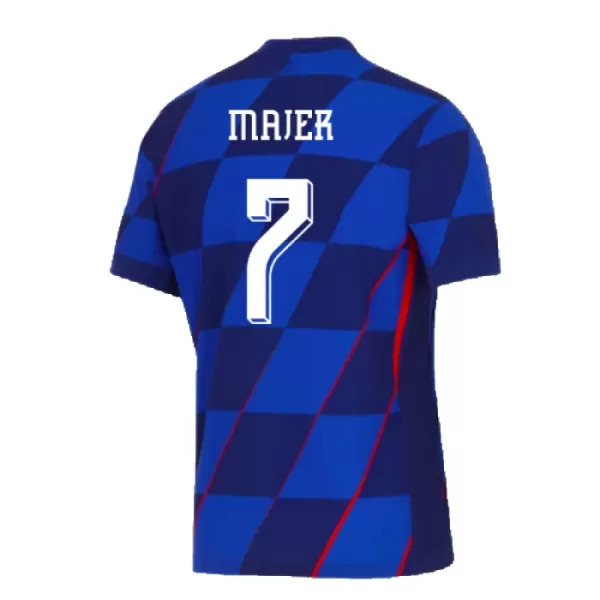 Maillot Croatie Majer 7 Enfant Extérieur Euro 2024