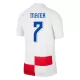 Maillot Croatie Majer 7 Homme Domicile Euro 2024