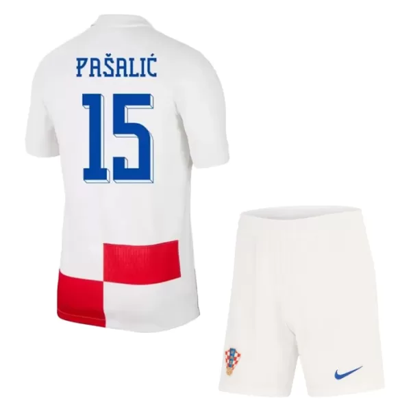 Maillot Croatie Pasalic 15 Enfant Domicile Euro 2024