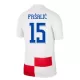 Maillot Croatie Pasalic 15 Enfant Domicile Euro 2024