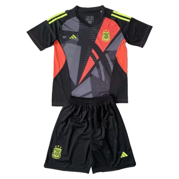 Maillot Gardien Argentine Enfant Domicile 2024 Noire