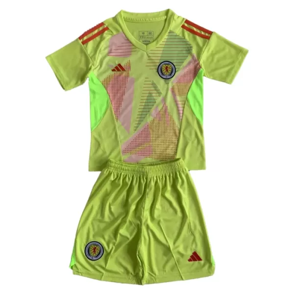 Maillot Gardien Écosse Enfant Euro 2024 Jaune