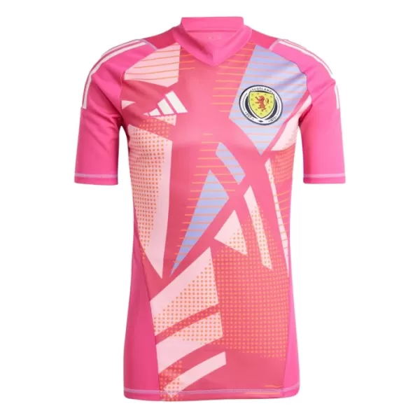 Maillot Gardien Écosse Homme Euro 2024 Rose