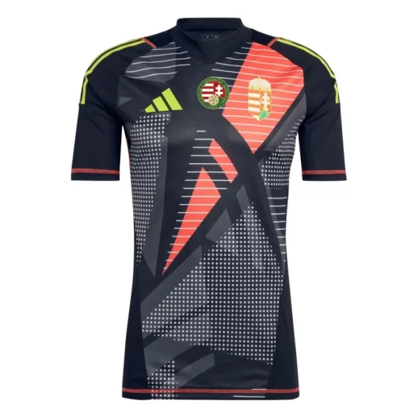 Maillot Gardien Hongrie Homme Euro 2024 Noire