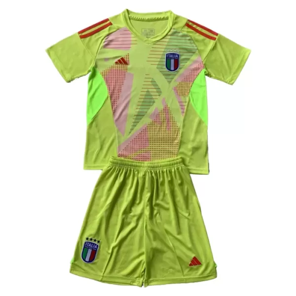 Maillot Gardien Italie Enfant Euro 2024 Jaune