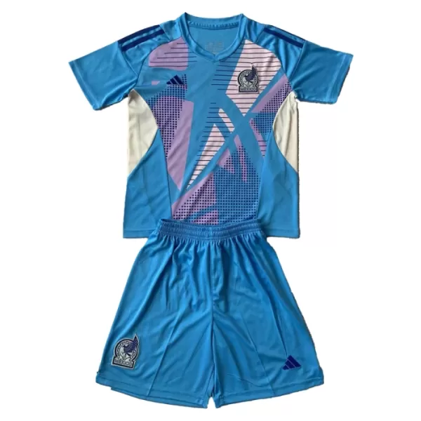 Maillot Gardien Mexique Enfant 2024 Bleue