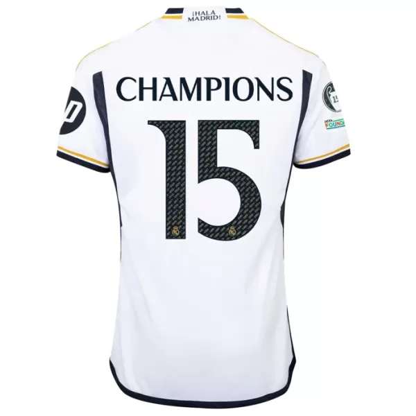 Maillot Real Madrid CHAMPIONS 15 Homme Domicile 2023-24