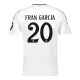 Maillot Real Madrid Fran Garcia 20 Homme Domicile 2024-25