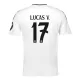 Maillot Real Madrid Lucas V. 17 Homme Domicile 2024-25