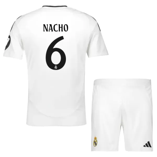 Maillot Real Madrid Nacho 6 Enfant Domicile 2024-25