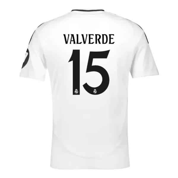 Maillot Real Madrid Valverde 15 Enfant Domicile 2024-25