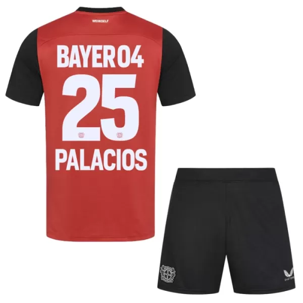 Maillot Bayer 04 Leverkusen Exequiel Palacios 25 Enfant Domicile 2024-25