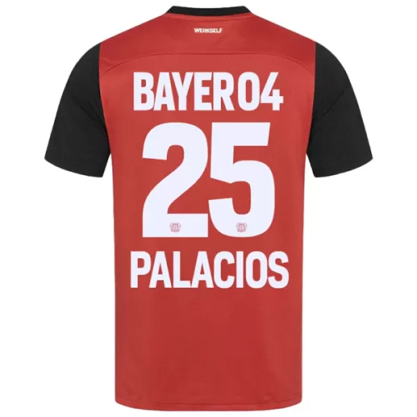 Maillot Bayer 04 Leverkusen Exequiel Palacios 25 Enfant Domicile 2024-25